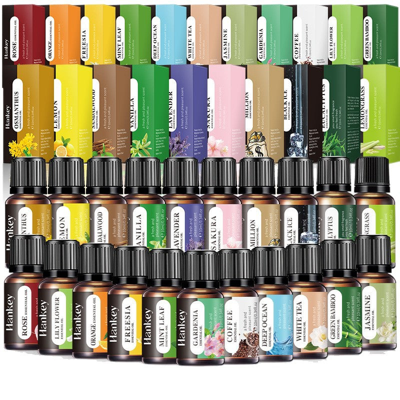 Cross-border foreign trade aromatherapy essential oil indoor long-lasting fragrance air fresh water-soluble aromatherapy plant essential oil wholesale