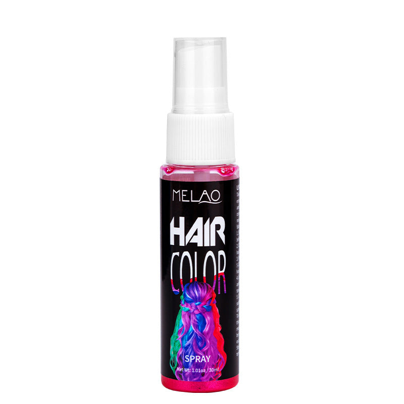 MELAO Cross Border Hair Dye Hair Dye Cream Plant Disposable Hair Dye Spray Bubble Dye Hair Dye Foam