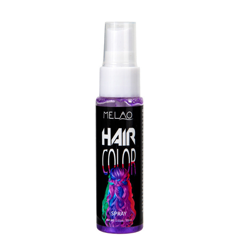 MELAO Cross Border Hair Dye Hair Dye Cream Plant Disposable Hair Dye Spray Bubble Dye Hair Dye Foam
